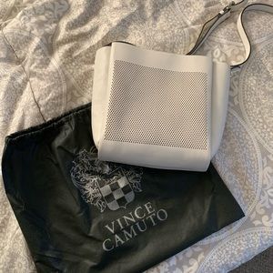Vince Camuto white crossbody